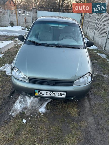 Хэтчбек ВАЗ / Lada 1119 Калина 2007 в Шептицькому