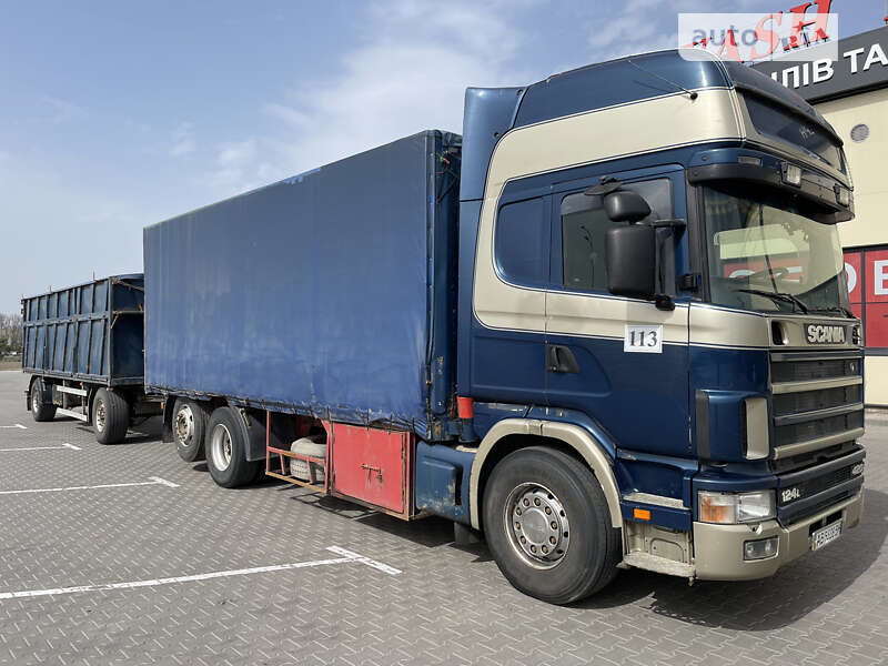 Зерновоз Scania 124 2002 в Виннице Зерновоз Scania 124 2002 в Виннице