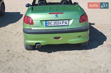 Кабриолет Peugeot 206 2002 в Львове