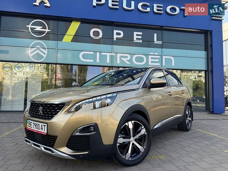 Внедорожник / Кроссовер Peugeot 3008 2017 в Николаеве