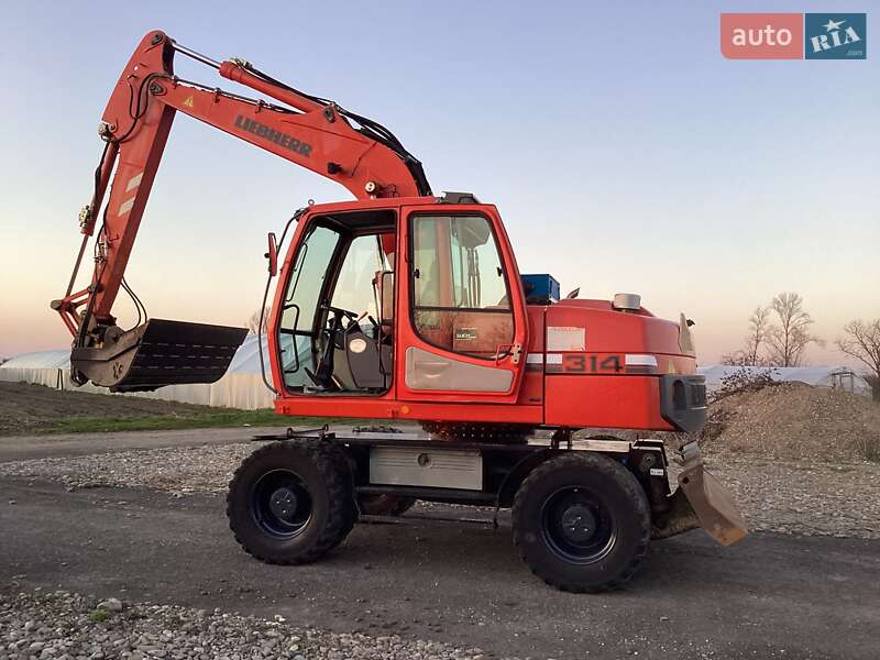 Колесный экскаватор Liebherr 314 2008 в Виноградове Колесный экскаватор Liebherr 314 2008 в Виноградове