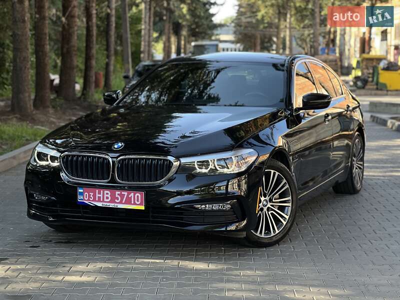 Седан BMW 5 Series 2018 в Львове