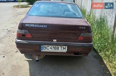 Седан Peugeot 605 1993 в Дрогобыче