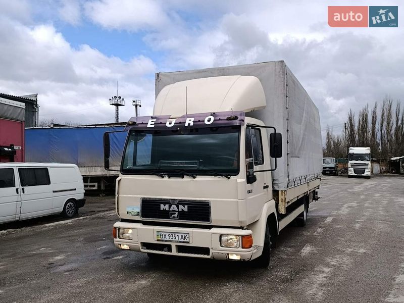 Грузовой фургон MAN 8.163 2000 в Каменец-Подольском Грузовой фургон MAN 8.163 2000 в Каменец-Подольском