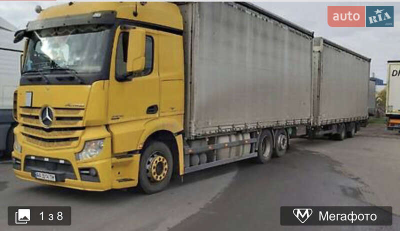 Тентованый Mercedes-Benz Actros 2014 в Киеве Тентованый Mercedes-Benz Actros 2014 в Киеве