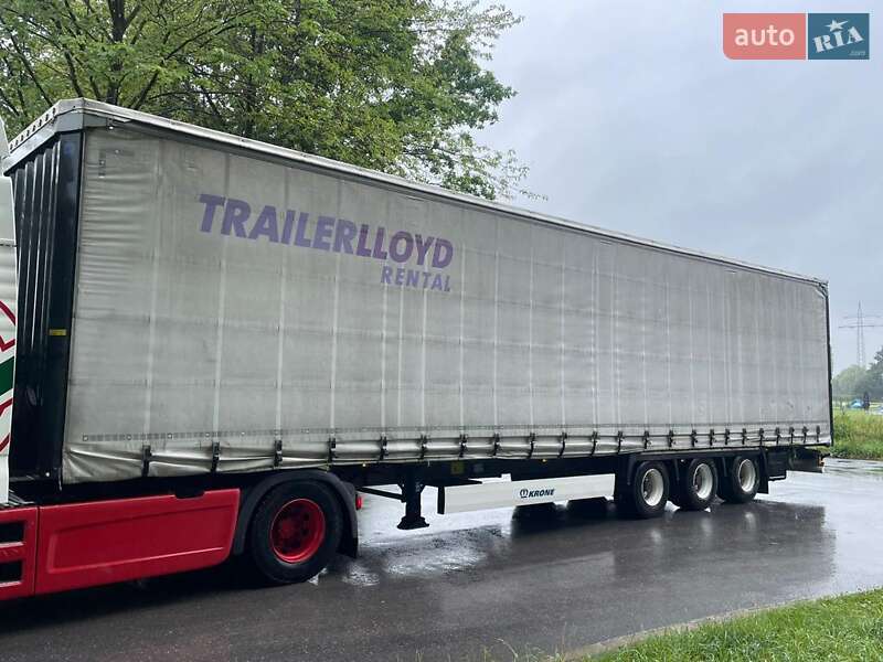Тентований борт (штора) - напівпричіп Krone AZ 2014 в Чернівцях Тентований борт (штора) - напівпричіп Krone AZ 2014 в Чернівцях