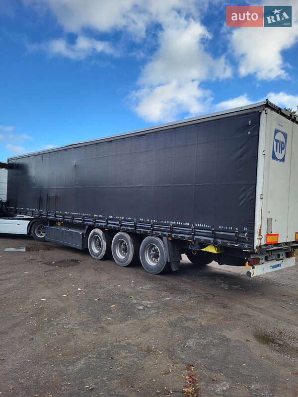 Тентованный борт (штора) - полуприцеп Krone BPW 2007 в Луцке