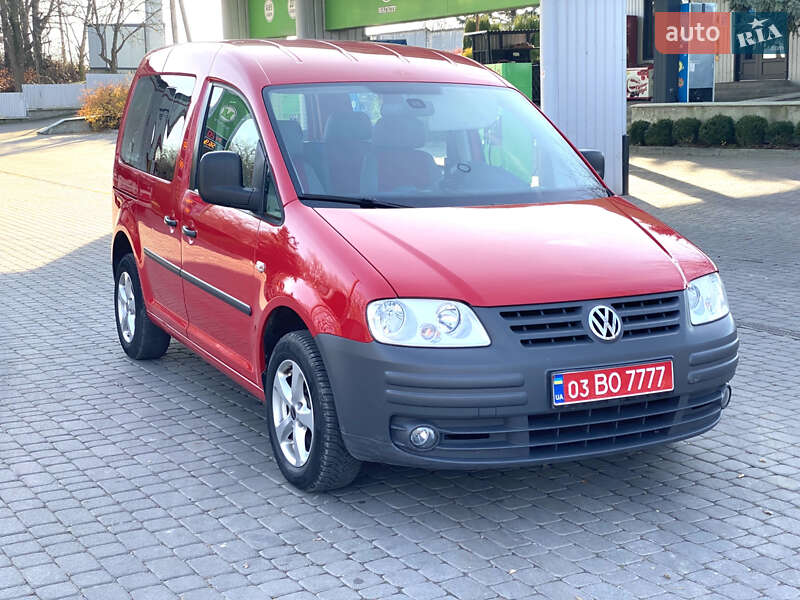 Минивэн Volkswagen Caddy 2009 в Тернополе Минивэн Volkswagen Caddy 2009 в Тернополе