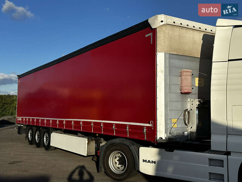 Тентованный борт (штора) - полуприцеп Schmitz Cargobull Cargobull 2014 в Умани