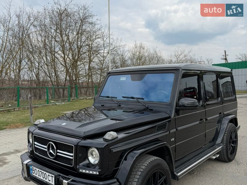 Внедорожник / Кроссовер Mercedes-Benz G-Class 2012 в Тернополе