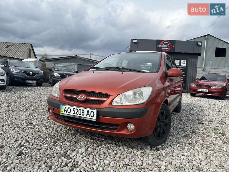 Хетчбек Hyundai Getz 2008 в Дніпрі Хетчбек Hyundai Getz 2008 в Дніпрі