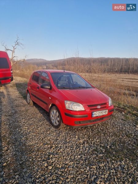 Хэтчбек Hyundai Getz 2003 в Тячеве Хэтчбек Hyundai Getz 2003 в Тячеве