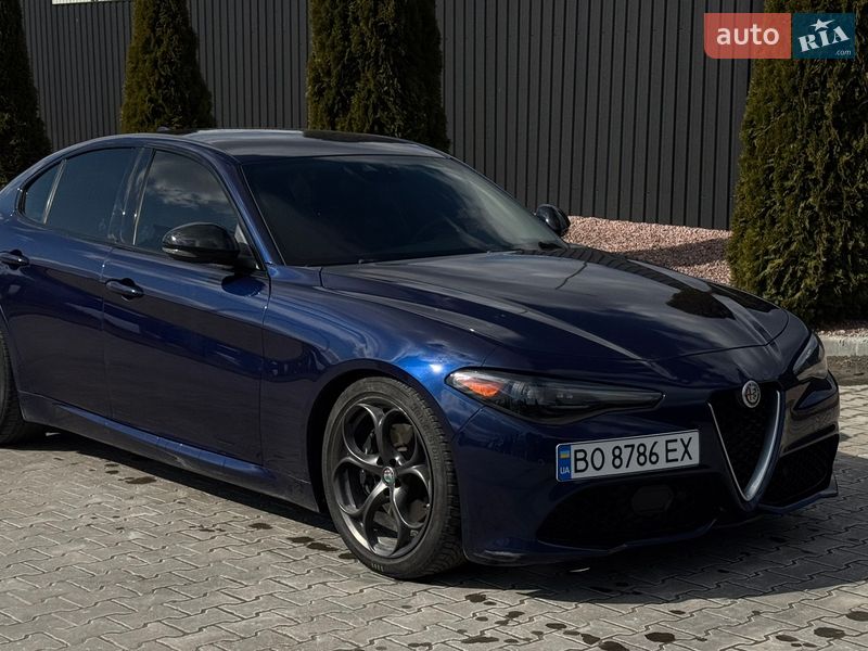 Седан Alfa Romeo Giulia 2018 в Тернополе Седан Alfa Romeo Giulia 2018 в Тернополе