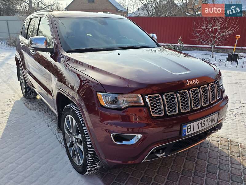 Внедорожник / Кроссовер Jeep Grand Cherokee 2018 в Пирятине