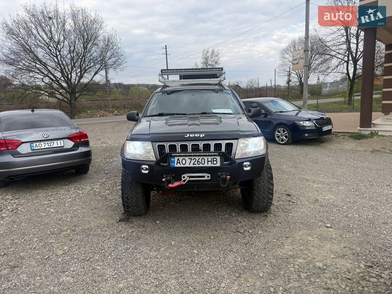 Позашляховик / Кросовер Jeep Grand Cherokee 2002 в Тячеві