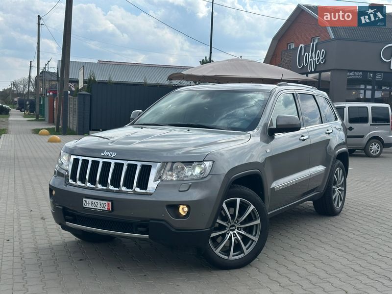Позашляховик / Кросовер Jeep Grand Cherokee 2011 в Луцьку