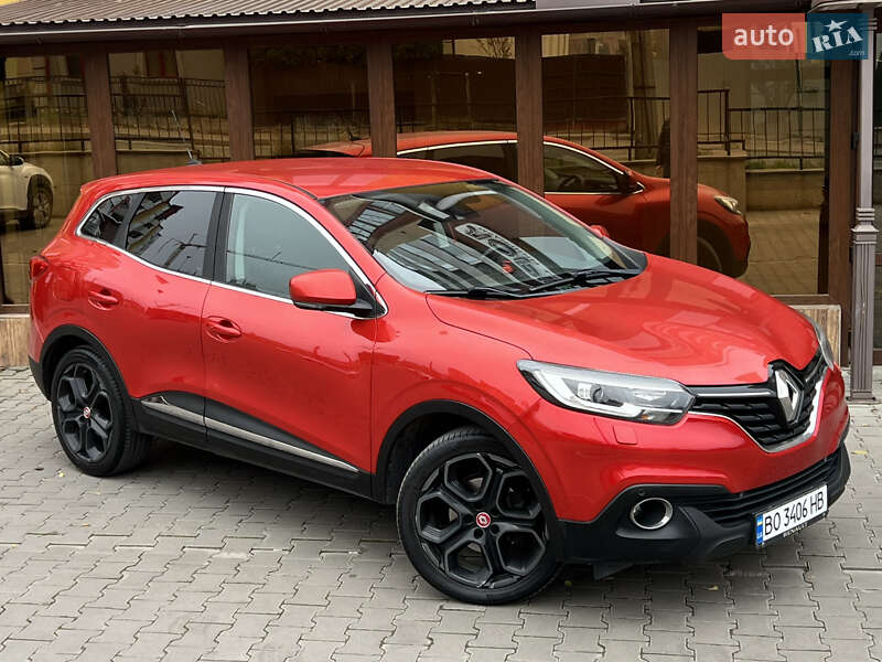Внедорожник / Кроссовер Renault Kadjar 2017 в Тернополе