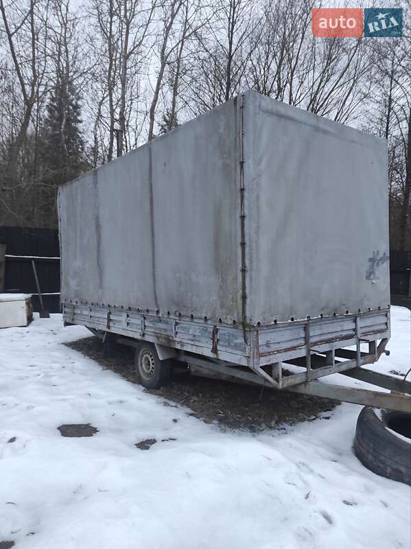 Тентованный борт (штора) - прицеп Knott KF 2007 в Нетешине