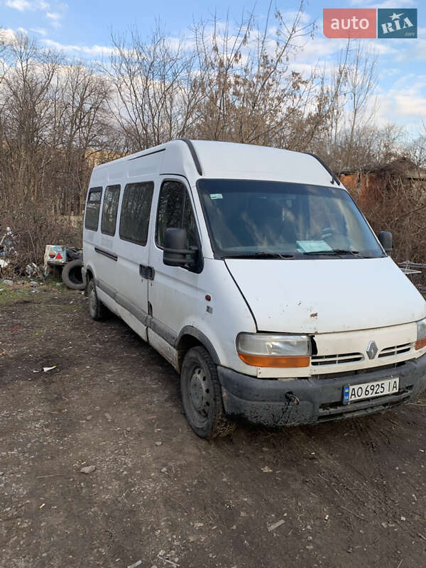Грузовой фургон Renault Master 2001 в Мукачево
