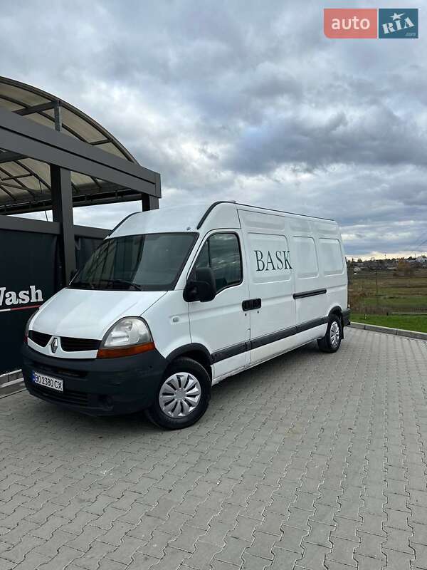 Грузовой фургон Renault Master 2008 в Шумске Грузовой фургон Renault Master 2008 в Шумске