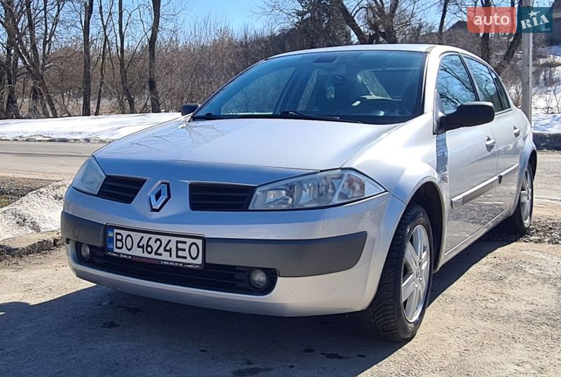 Седан Renault Megane 2005 в Тернополе Седан Renault Megane 2005 в Тернополе