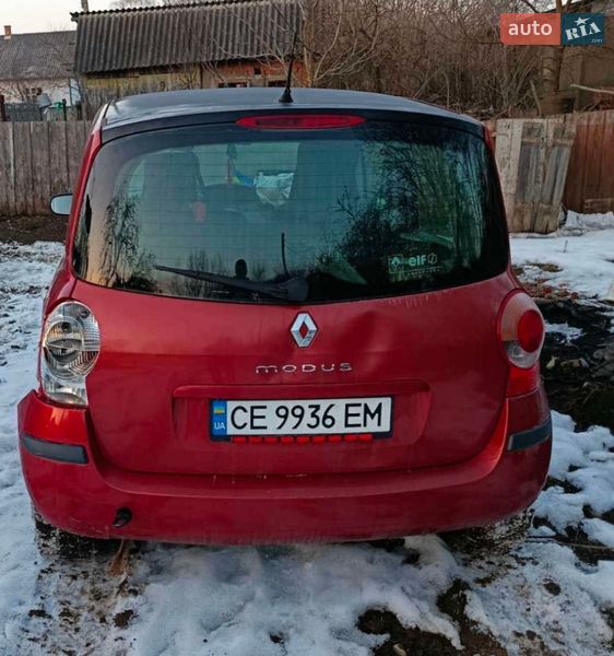 Хэтчбек Renault Modus 2005 в Сторожинце Хэтчбек Renault Modus 2005 в Сторожинце