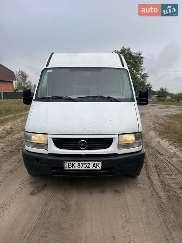 Грузовой фургон Opel Movano 2002 в Сарнах