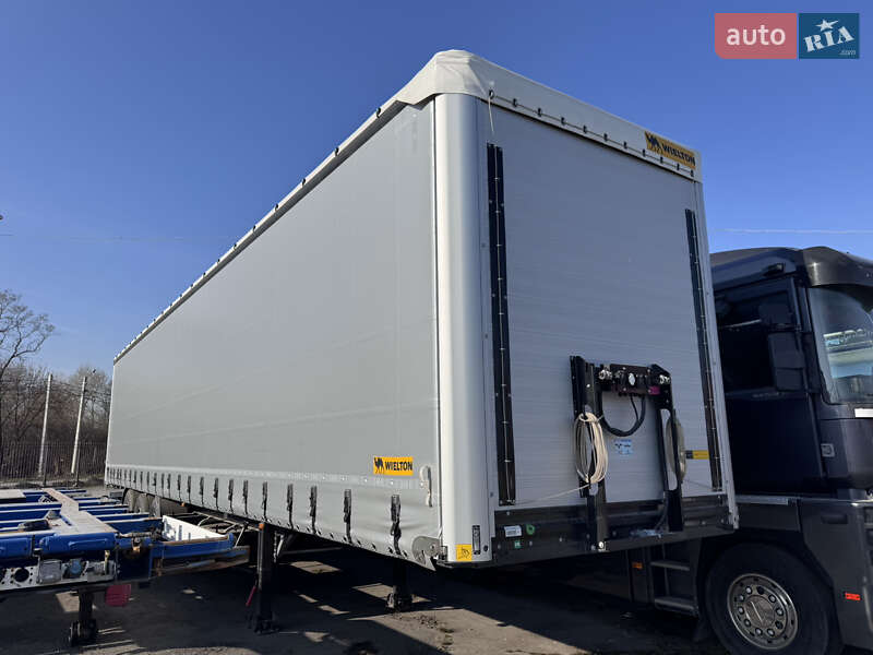 Тентованный борт (штора) - полуприцеп Wielton NS-3 2024 в Ивано-Франковске