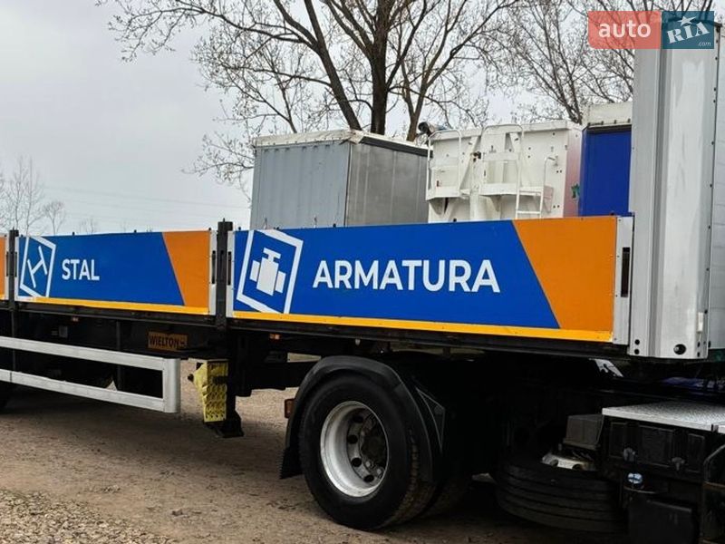 Бортовий напівпричіп Wielton NS34 2010 в Долині