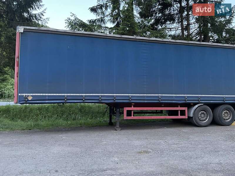 Тентованный борт (штора) - полуприцеп Asko NV 2004 в Рахове