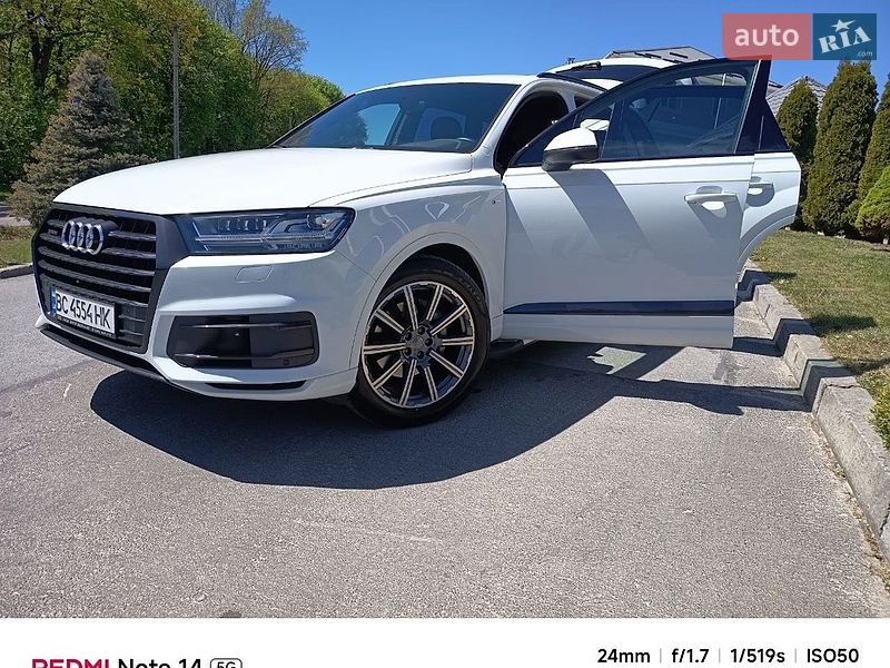 Внедорожник / Кроссовер Audi Q7 2016 в Львове