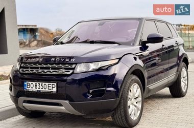 Внедорожник / Кроссовер Land Rover Range Rover Evoque 2014 в Тернополе