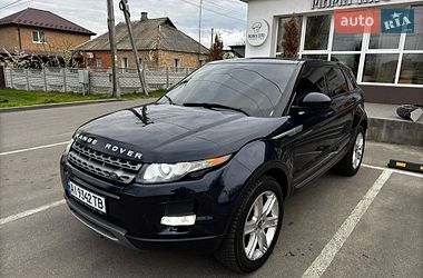 Внедорожник / Кроссовер Land Rover Range Rover Evoque 2014 в Киеве