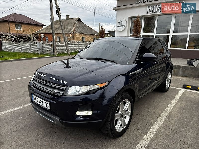 Внедорожник / Кроссовер Land Rover Range Rover Evoque 2014 в Киеве