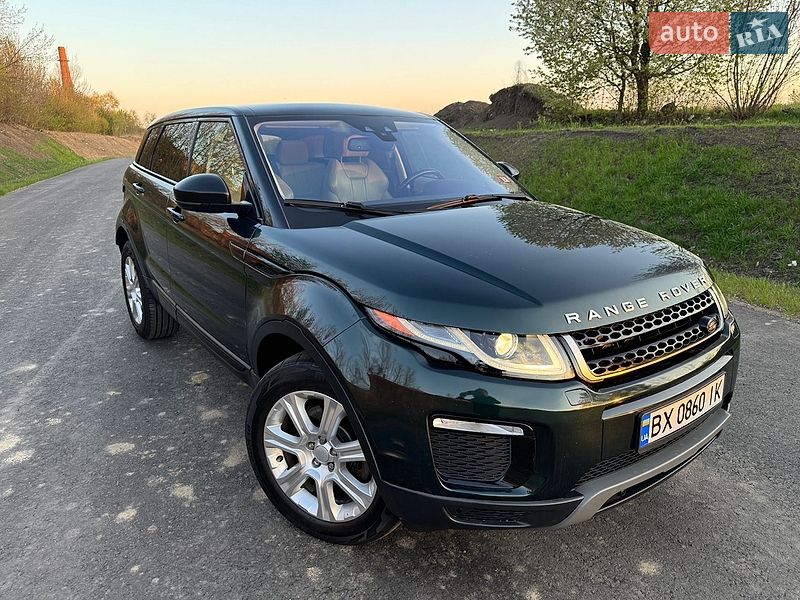 Внедорожник / Кроссовер Land Rover Range Rover Evoque 2016 в Хмельницком