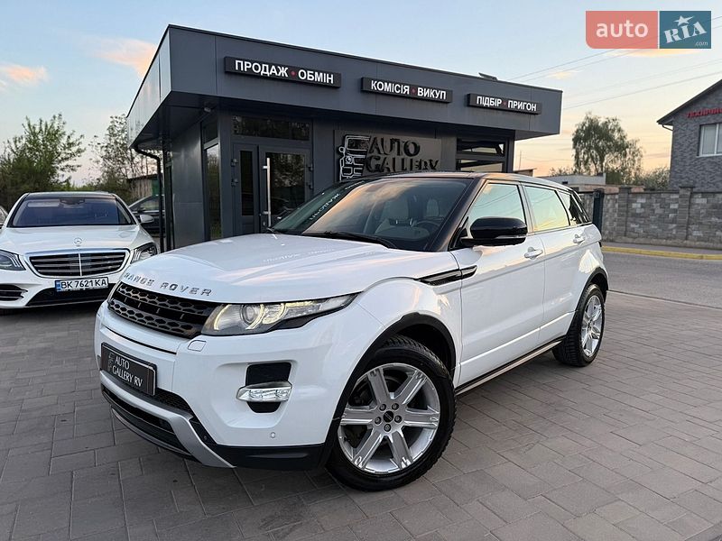 Позашляховик / Кросовер Land Rover Range Rover Evoque 2012 в Рівному Позашляховик / Кросовер Land Rover Range Rover Evoque 2012 в Рівному
