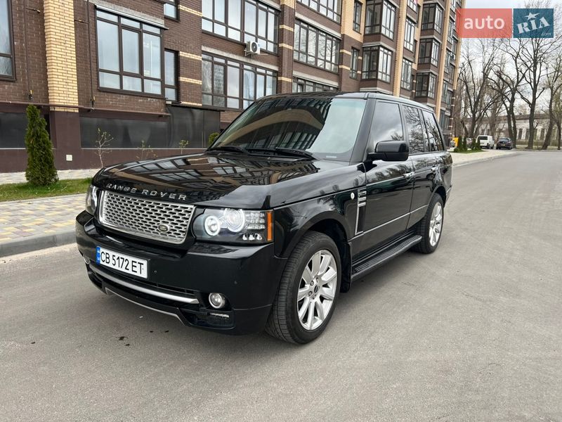 Внедорожник / Кроссовер Land Rover Range Rover 2010 в Чернигове