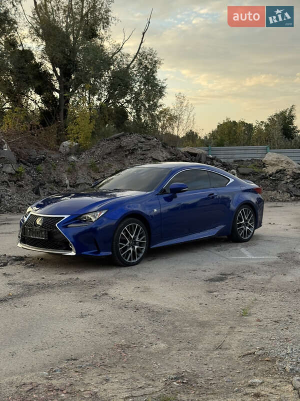 Купе Lexus RC 2018 в Киеве
