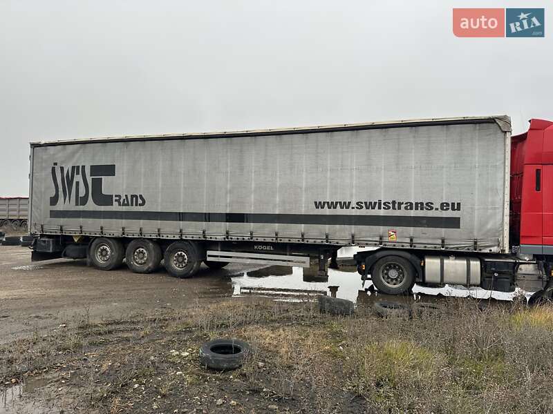 Тентованный борт (штора) - полуприцеп Kogel S 24 2007 в Одессе Тентованный борт (штора) - полуприцеп Kogel S 24 2007 в Одессе