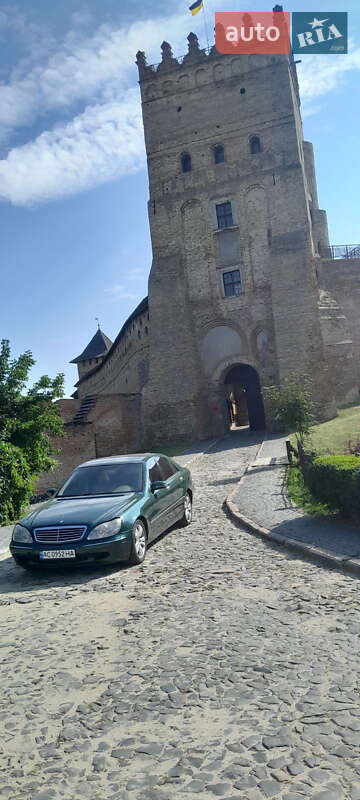 Седан Mercedes-Benz S-Class 2000 в Луцьку