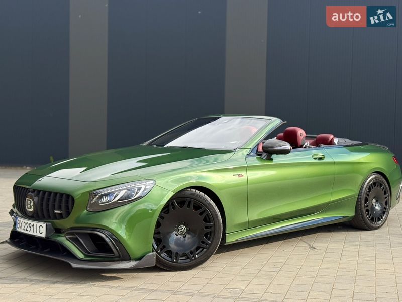 Кабріолет Mercedes-Benz S-Class 2018 в Хмельницькому