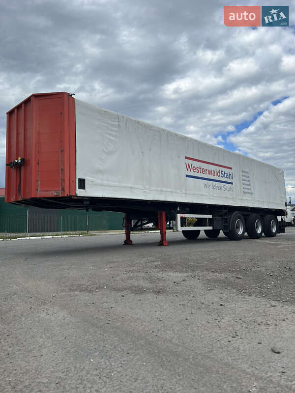 Тентованный борт (штора) - полуприцеп SCHMIDT S01 2009 в Хусте