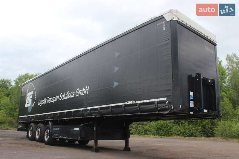 Тентованный борт (штора) - полуприцеп Kogel SAF 2014 в Хусте