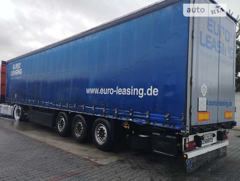 Тентованный борт (штора) - полуприцеп Schmitz Cargobull SAF 2008 в Луцке