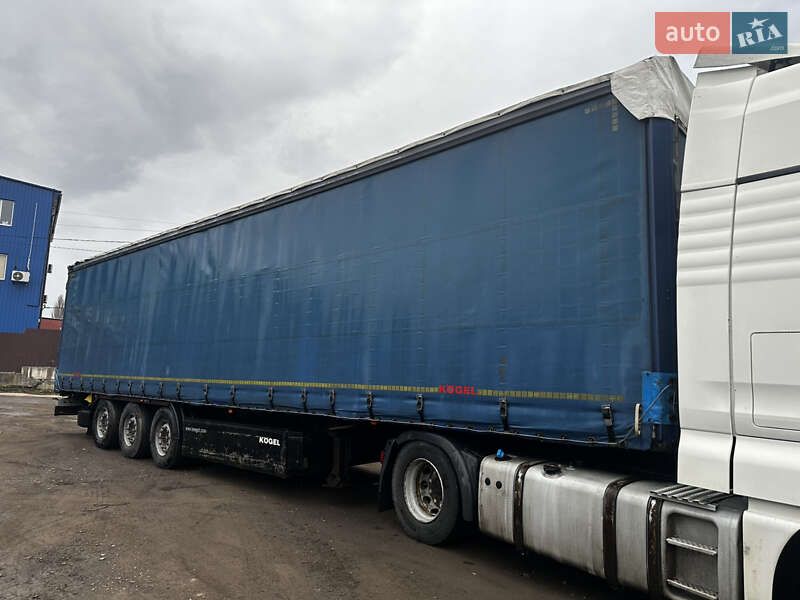 Тентованный борт (штора) - полуприцеп Kogel SAF 2013 в Луцке
