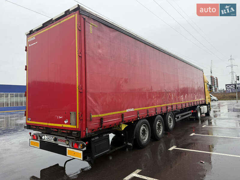 Тентованный борт (штора) - полуприцеп Kogel SAF 2016 в Луцке Тентованный борт (штора) - полуприцеп Kogel SAF 2016 в Луцке