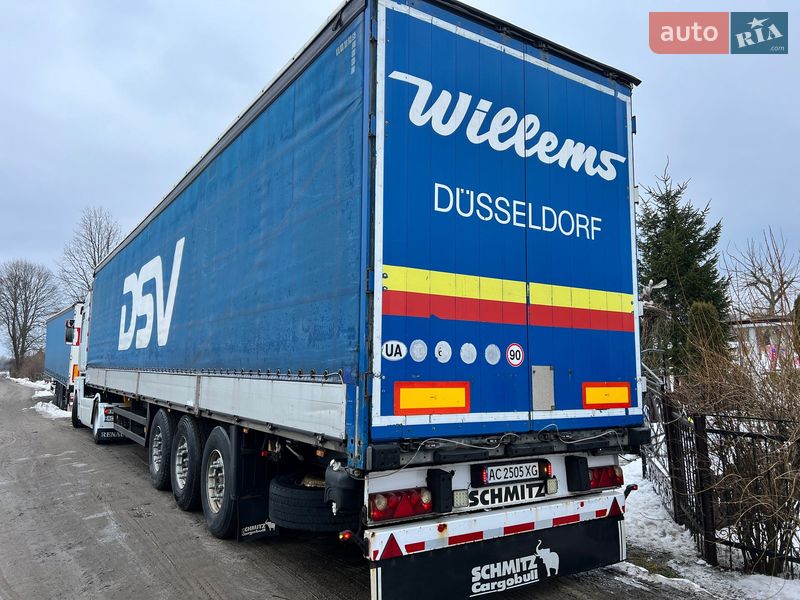 Тентованный борт (штора) - полуприцеп Schmitz Cargobull SAF 2005 в Камне-Каширском