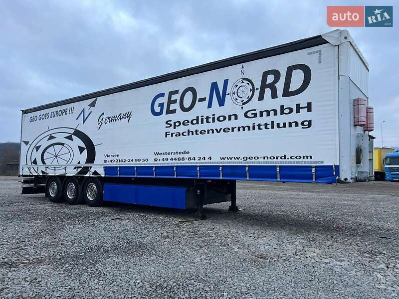 Тентованный борт (штора) - полуприцеп Schmitz Cargobull SCB S3T 2014 в Черновцах