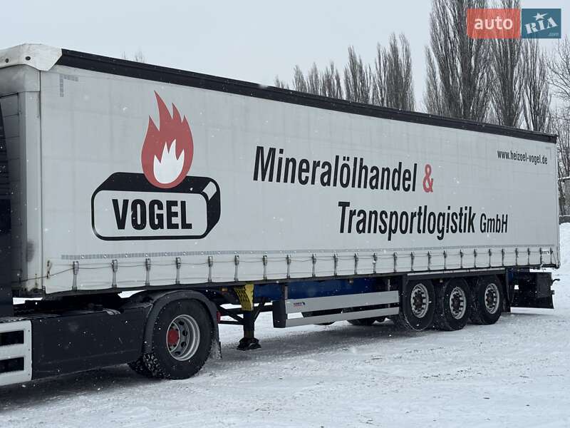 Тентований борт (штора) - напівпричіп Schmitz Cargobull SCB S3T 2019 в Житомирі