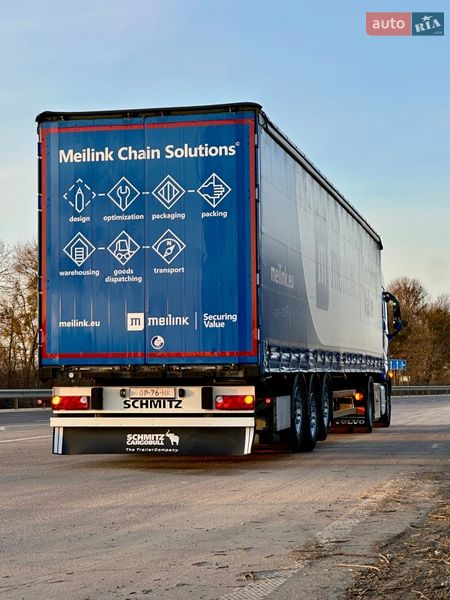Тентований борт (штора) - напівпричіп Schmitz Cargobull SCB S3T 2016 в Бродах